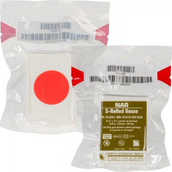 NAR S-Rolled Gauze