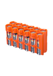 Storacell 12 AA Pack Battery Caddy (Orange)