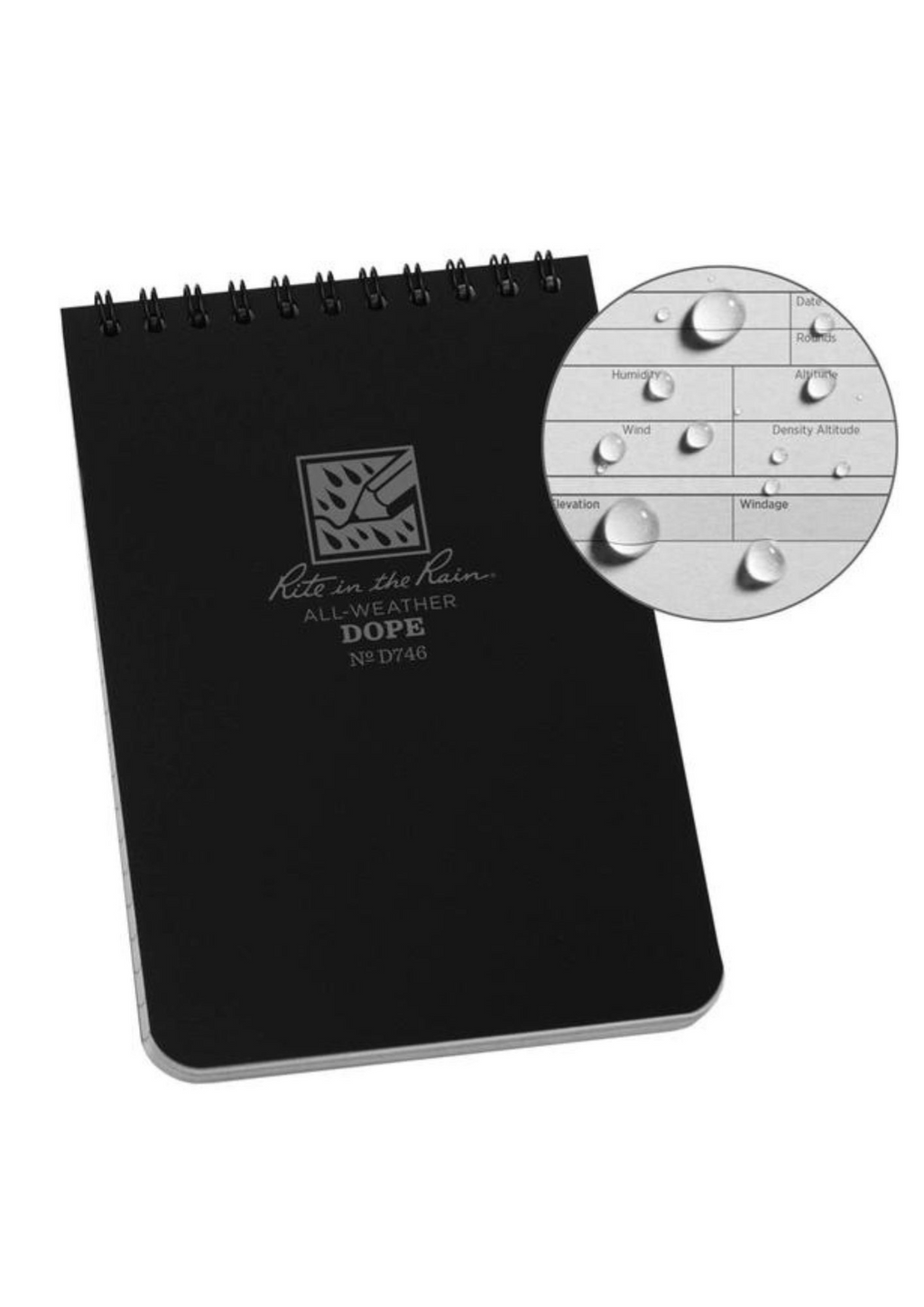 Rite in the Rain DOPE Logbook