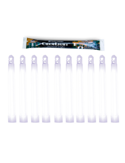 Cyalume ChemLight (6" White 8-HRS)